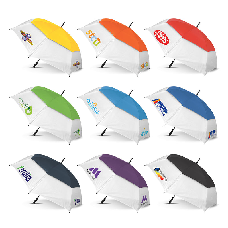 agogo Trident Sports Umbrella - White Panels