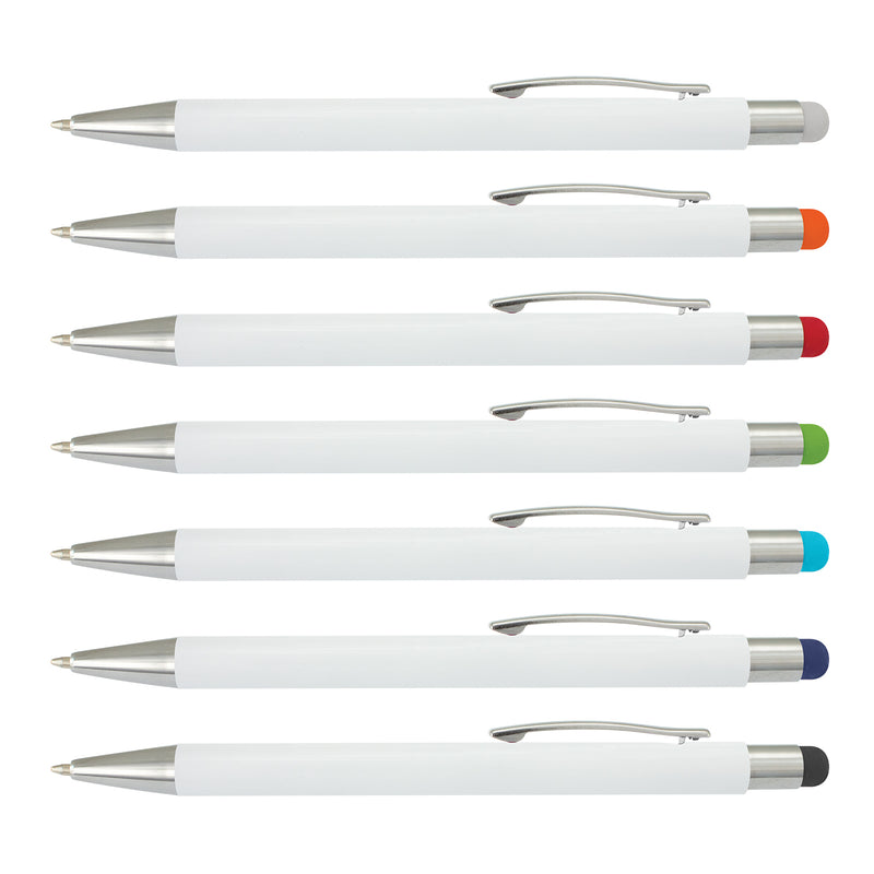 agogo Lancer Stylus Pen - White Barrel