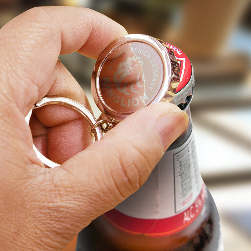agogo Orleans Bottle Opener Key Ring