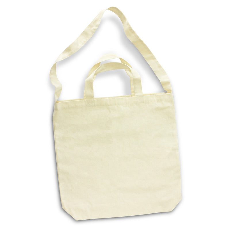 agogo Cotton Shoulder Tote Bag