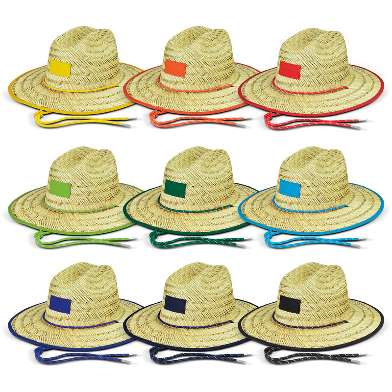 agogo Wide Brim Straw Hat