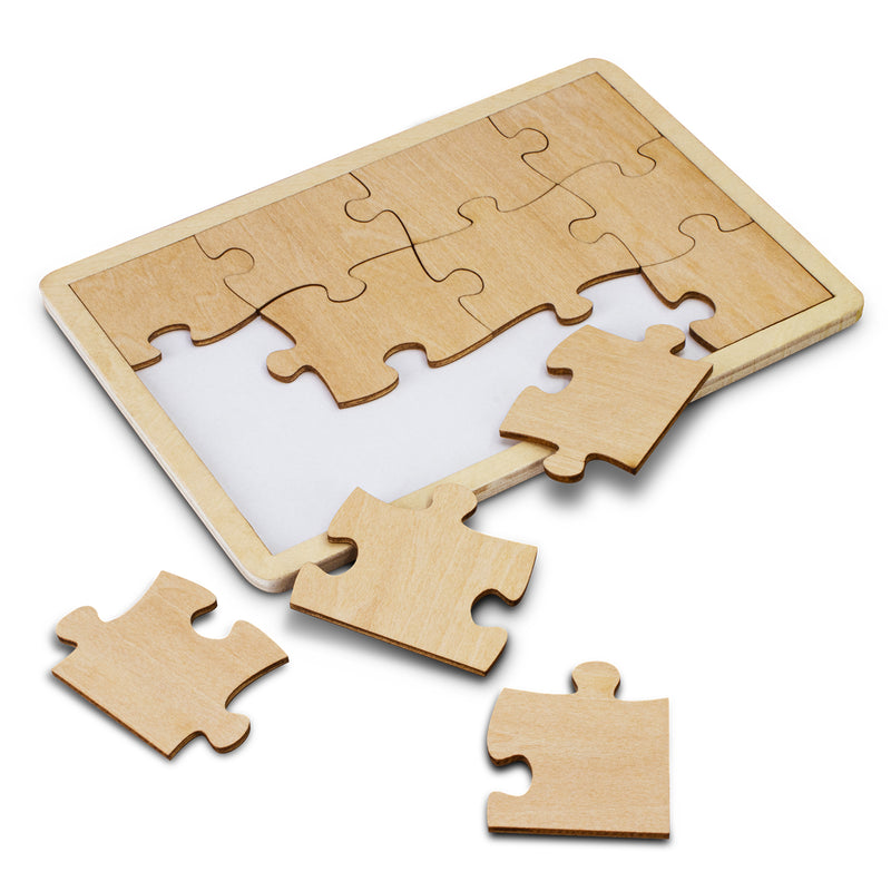 agogo Wooden 12 Piece Puzzle