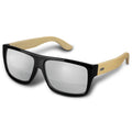 agogo Maui Mirror Lens Sunglasses - Bamboo