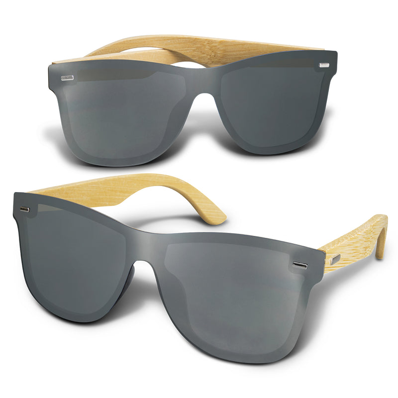 agogo Ryder Mirror Lens Sunglasses - Bamboo