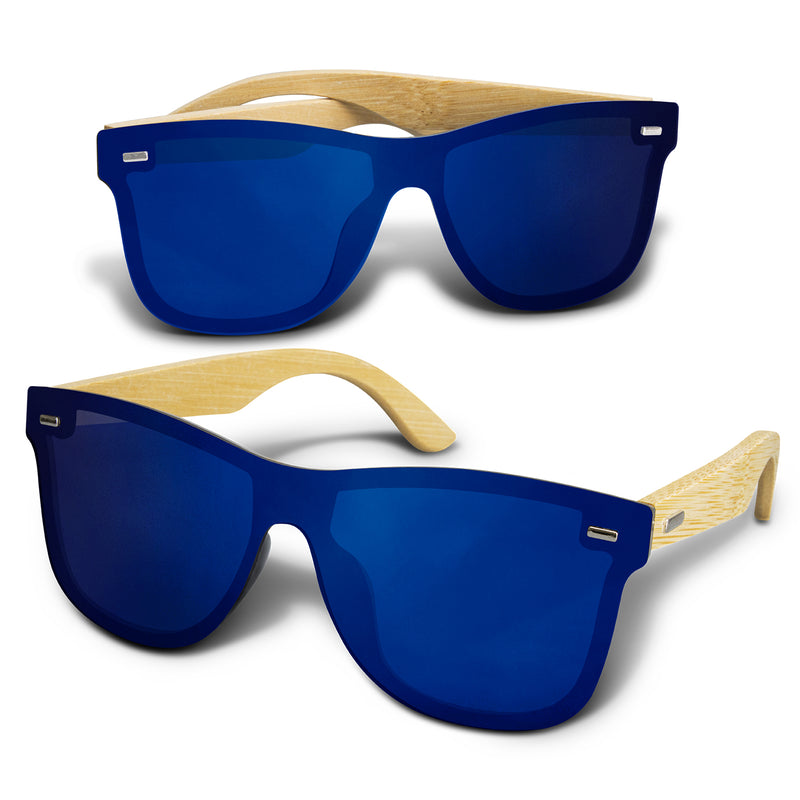 agogo Ryder Mirror Lens Sunglasses - Bamboo