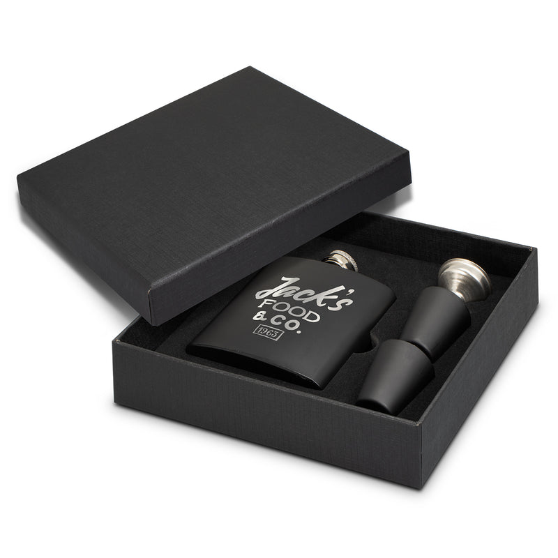 agogo Dalmore Hip Flask Gift Set