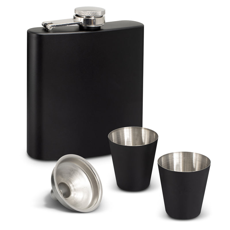 agogo Dalmore Hip Flask Gift Set