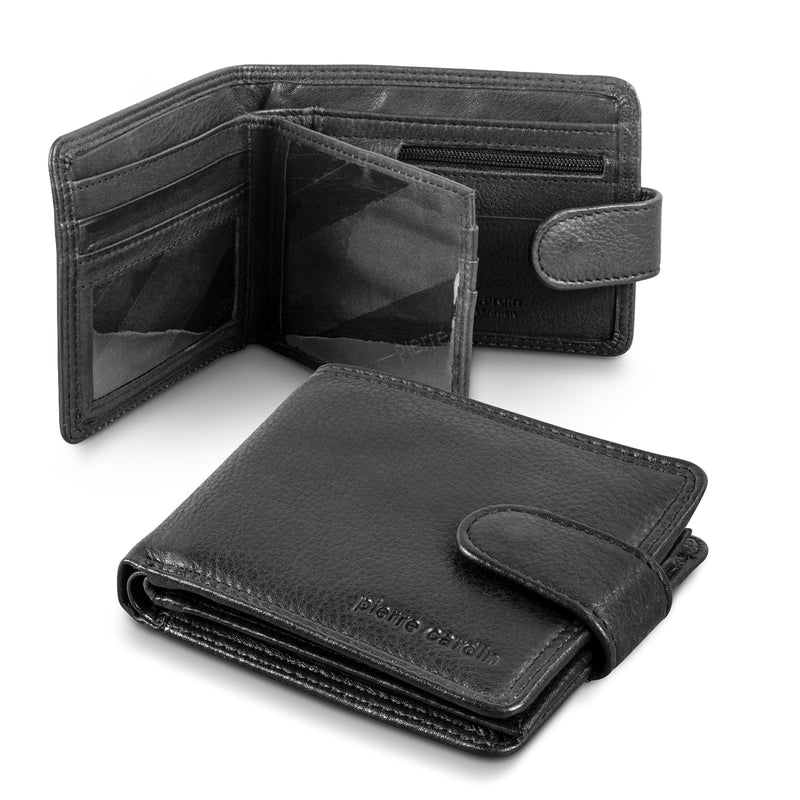 Pierre Cardin Leather Wallet  Belt Gift Set