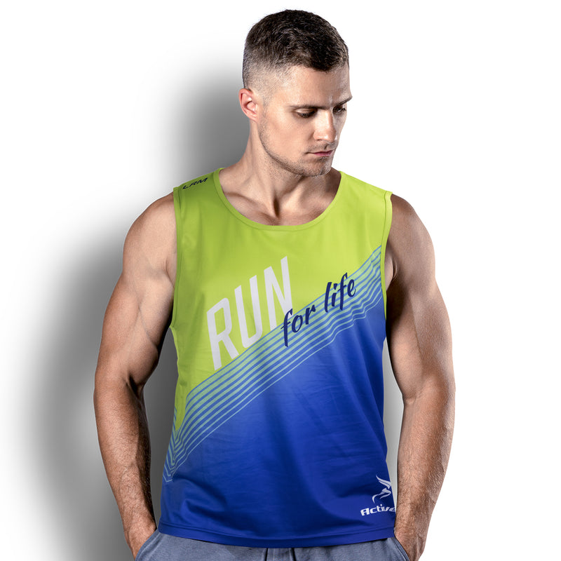 agogo Custom Mens Sports Singlet