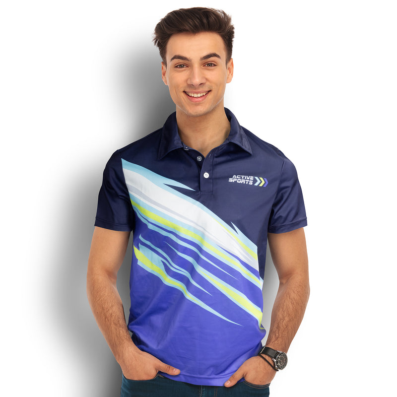 agogo Custom Mens Sports Polo