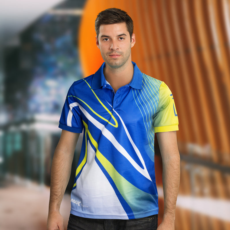 agogo Custom Mens Premium Sports Polo