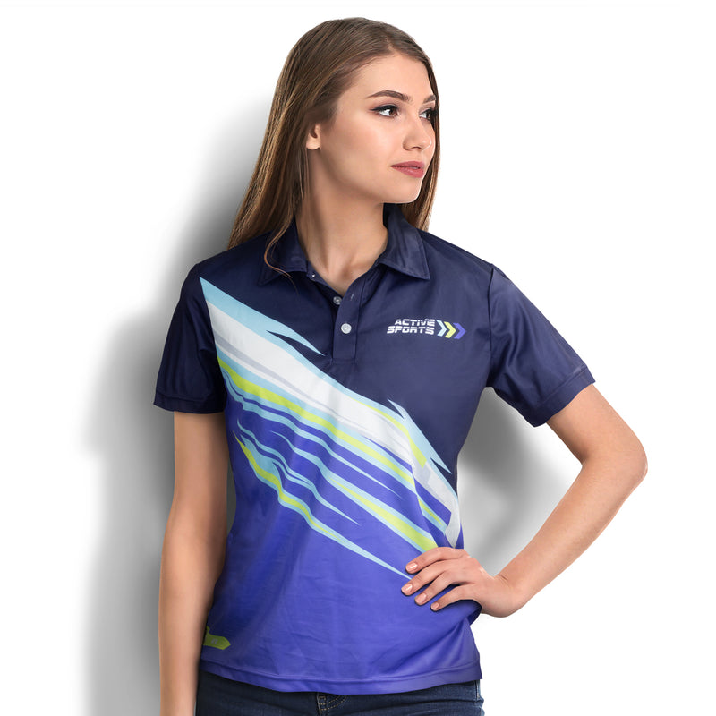 agogo Custom Womens Sports Polo