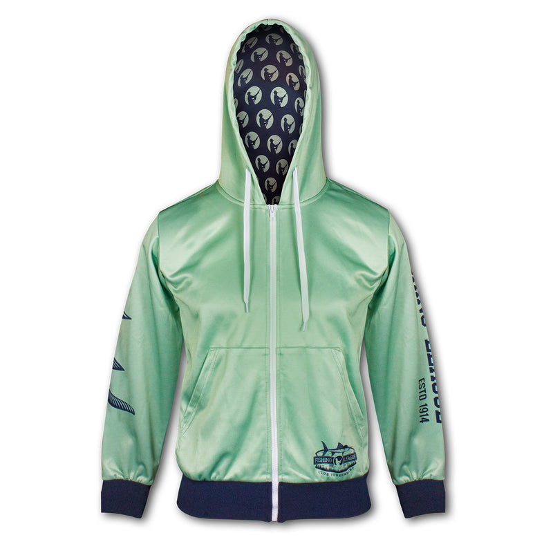 agogo Custom Womens Sports Zipped Hoodie