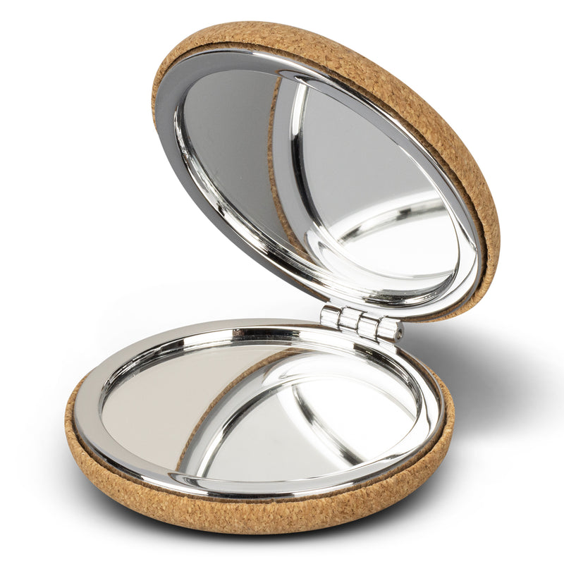 agogo Cork Compact Mirror