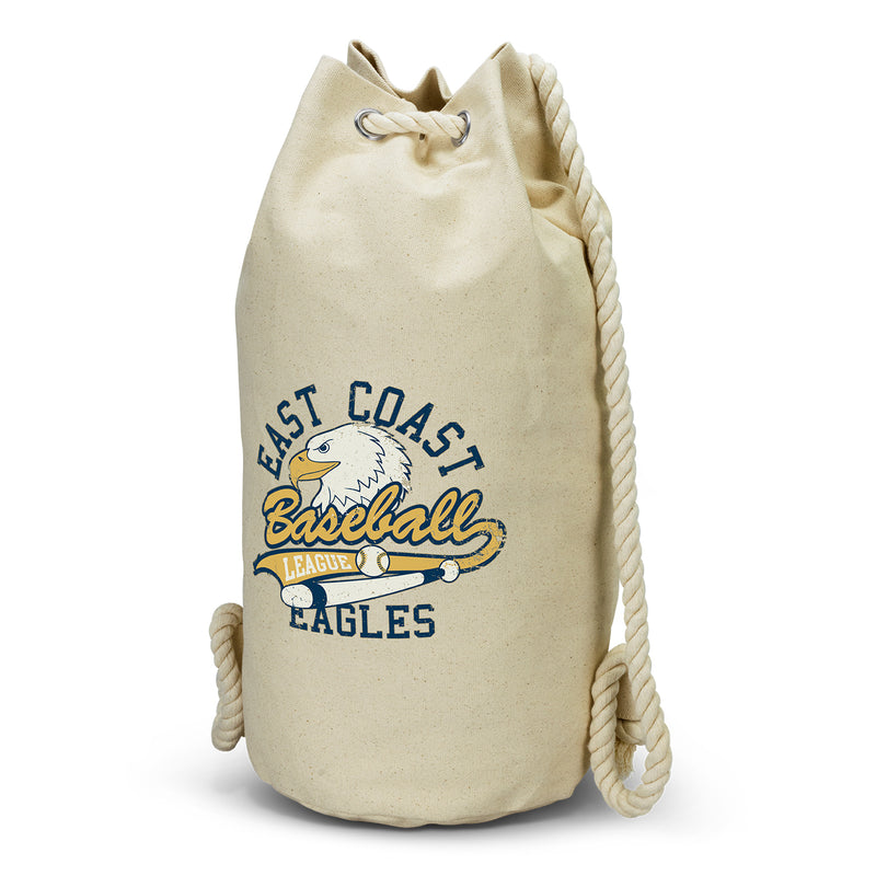 agogo Riverside Canvas Barrel Bag