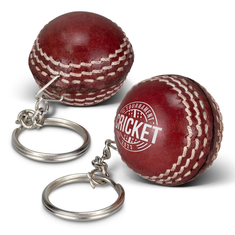 agogo Cricket Ball Key Ring