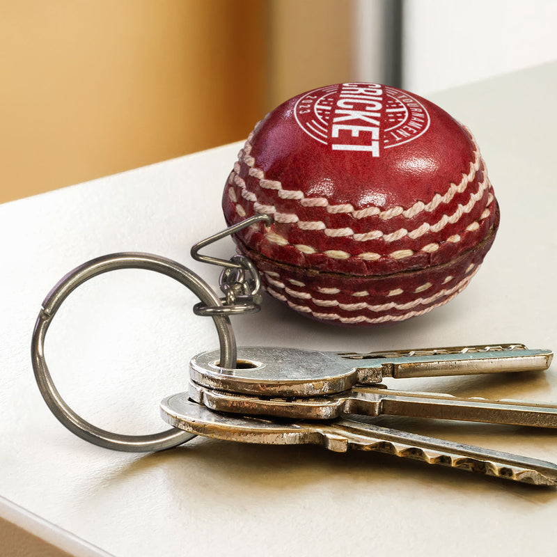 agogo Cricket Ball Key Ring