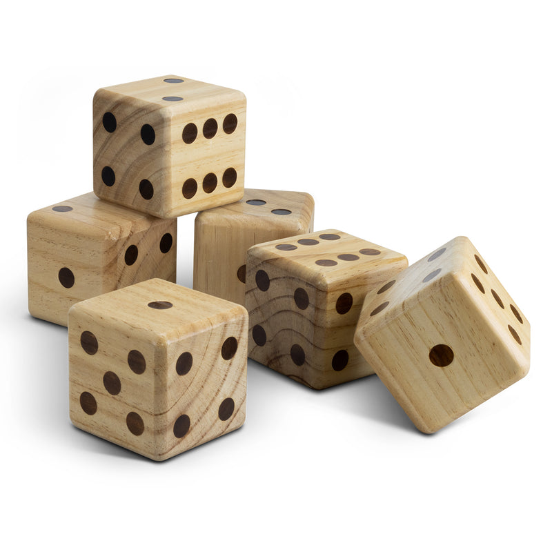 agogo Wooden Yard Dice Game