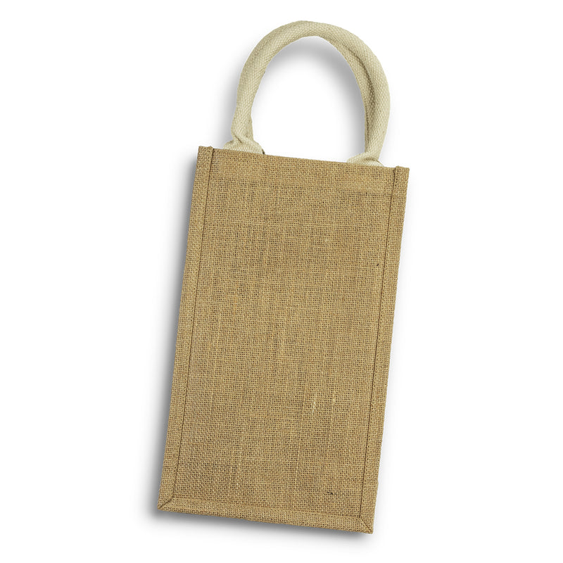 agogo Serena Jute Double Wine Carrier