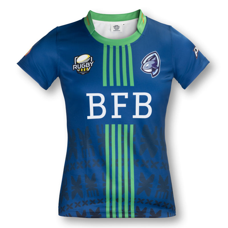 agogo Custom Womens Rugby T-Shirt