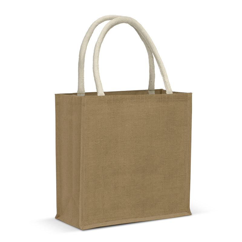 agogo Monza Starch Jute Tote Bag