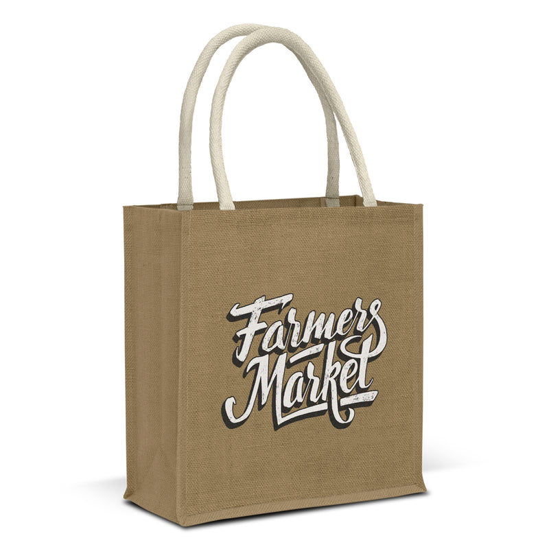 agogo Lanza Starch Jute Tote Bag