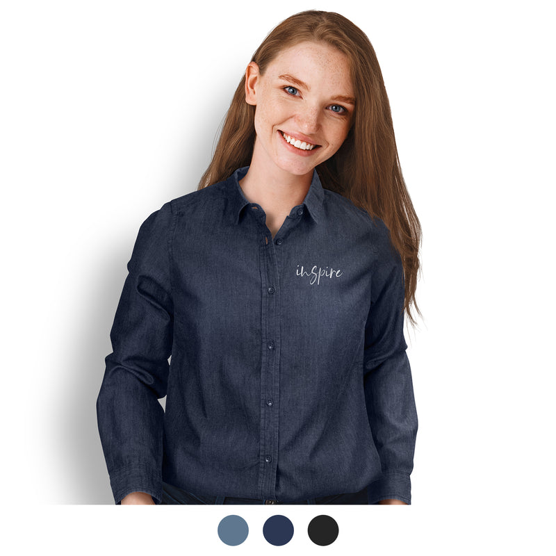 agogo Chester Women's Denim Shirt