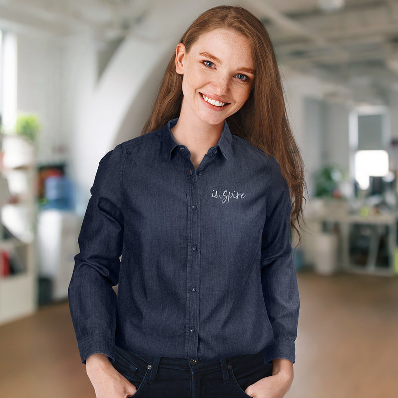 agogo Chester Women's Denim Shirt