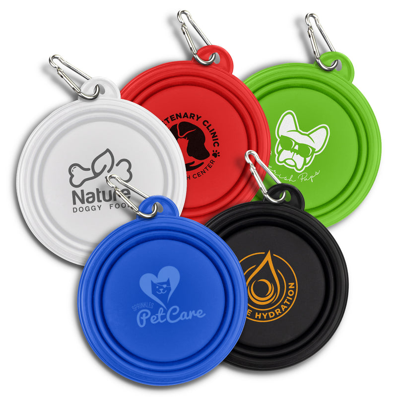 agogo Silicone Collapsible Pet Bowl