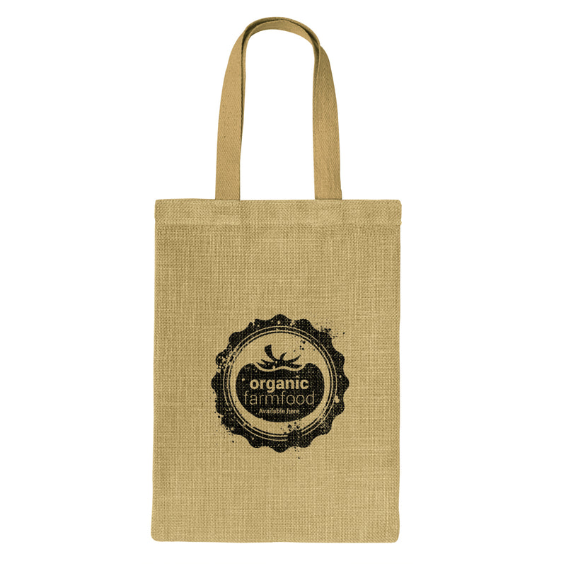 agogo Zeta Jute Tote Bag