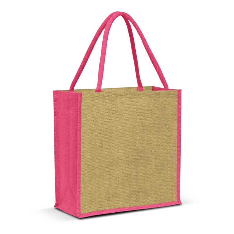 agogo Monza Jute Tote Bag