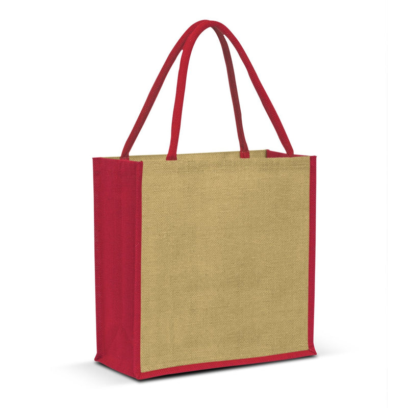 agogo Monza Jute Tote Bag