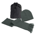 agogo Nebraska Scarf and Beanie Set