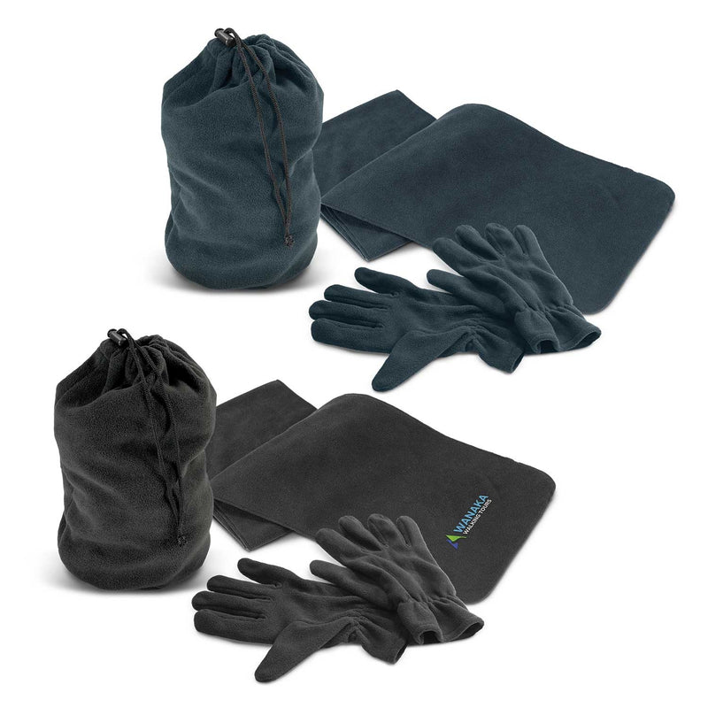 agogo Seattle Scarf and Gloves Set