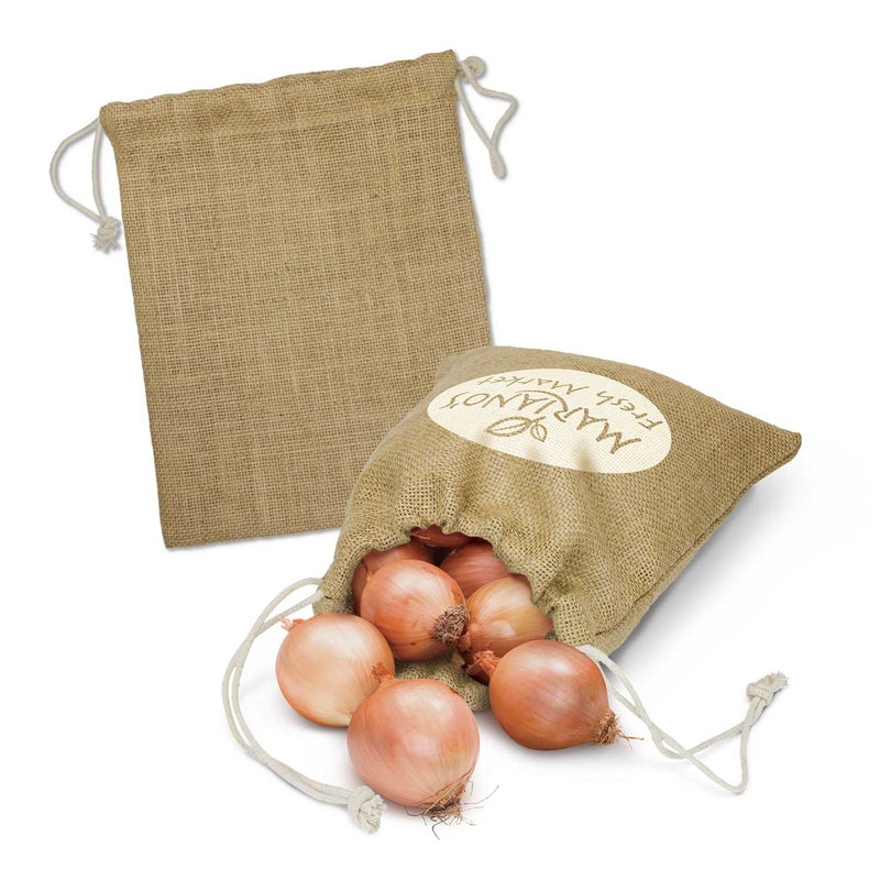 agogo Jute Produce Bag - Medium