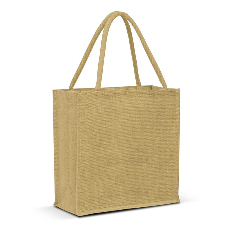 agogo Monza Jute Tote Bag - Colour Match