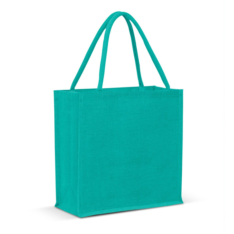 agogo Monza Jute Tote Bag - Colour Match