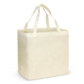 agogo City Shopper Natural Look Tote Bag