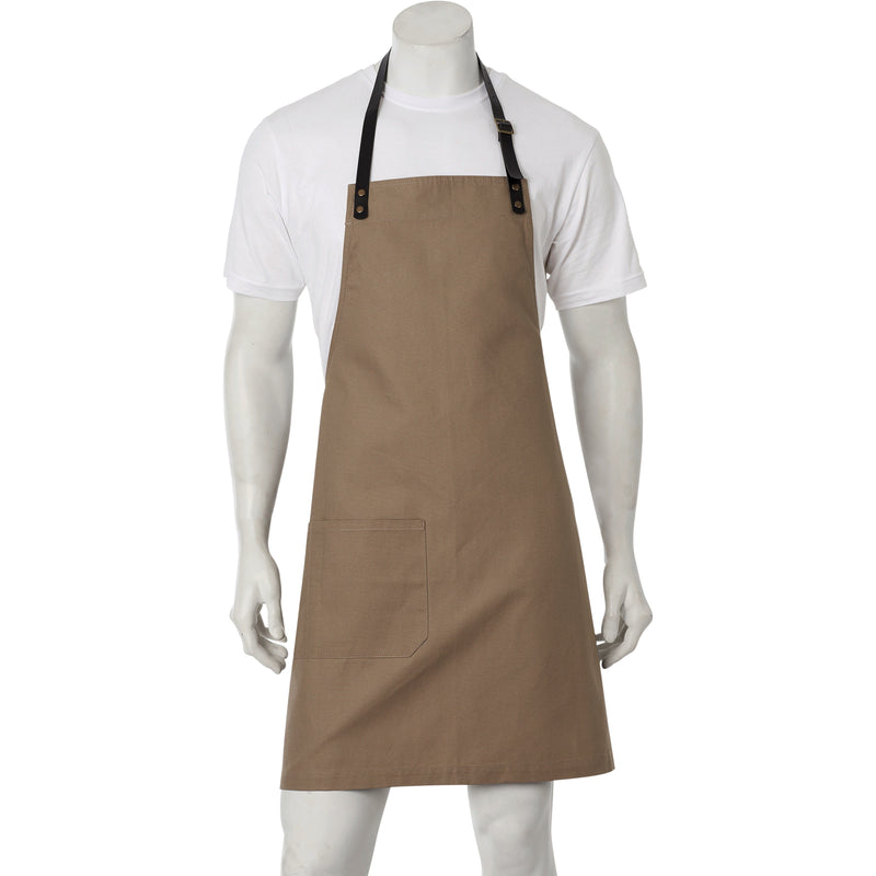 Luca Canvas Bib Apron