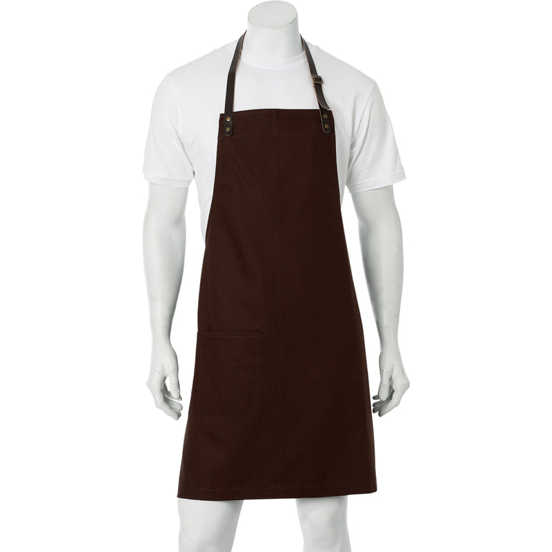 Luca Canvas Bib Apron