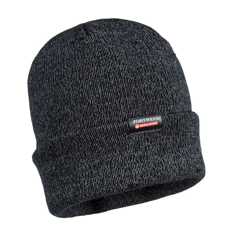 Portwest Reflective Knit Beanie, Insulatex Lined