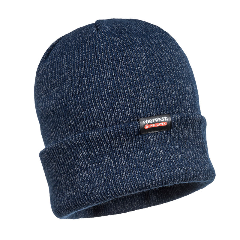 Portwest Reflective Knit Beanie, Insulatex Lined