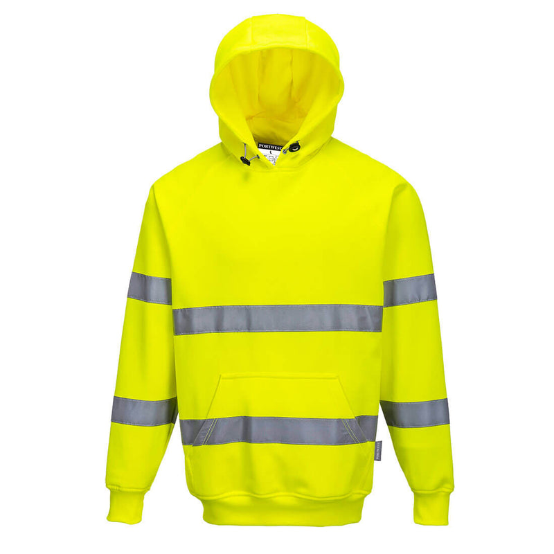 Portwest Brush Fleece Hoodie With Tape