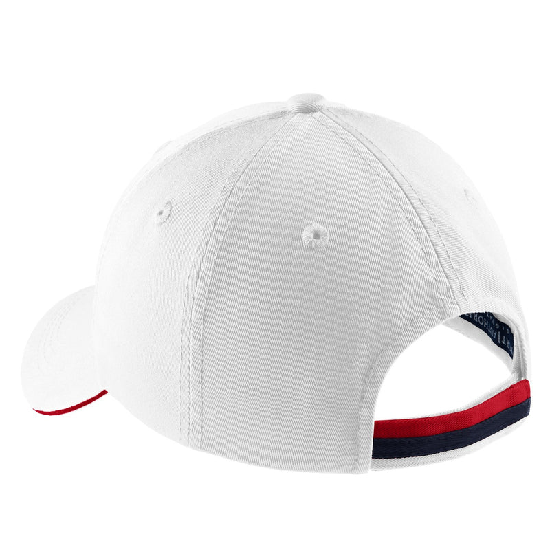 White/Classic Navy/Red