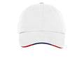 White/Classic Navy/Red