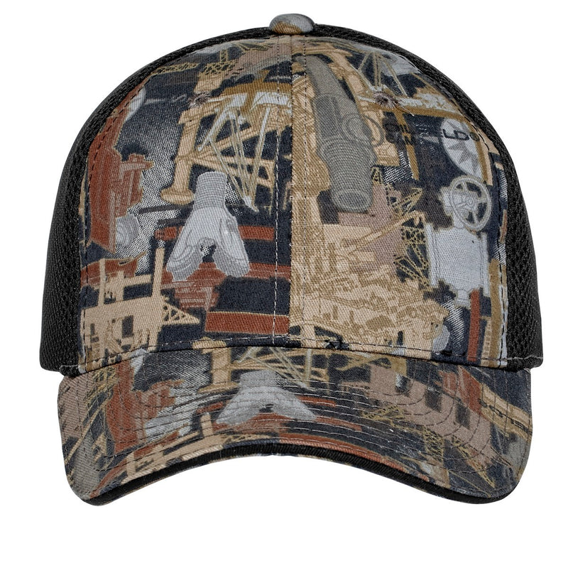 Oilfield Camo/Black Mesh