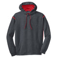 Graphite Heather/True Red