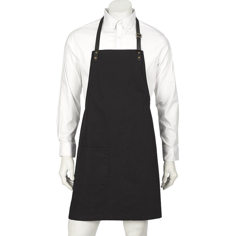 Luca Canvas Bib Apron