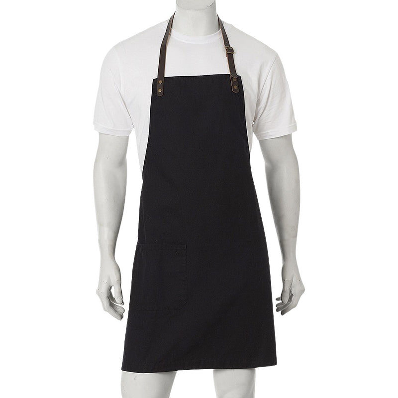 Luca Canvas Bib Apron