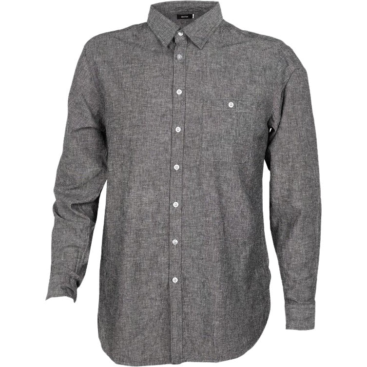 identitee Floyd Mens Long-Sleeve Linen Cotton Shirt